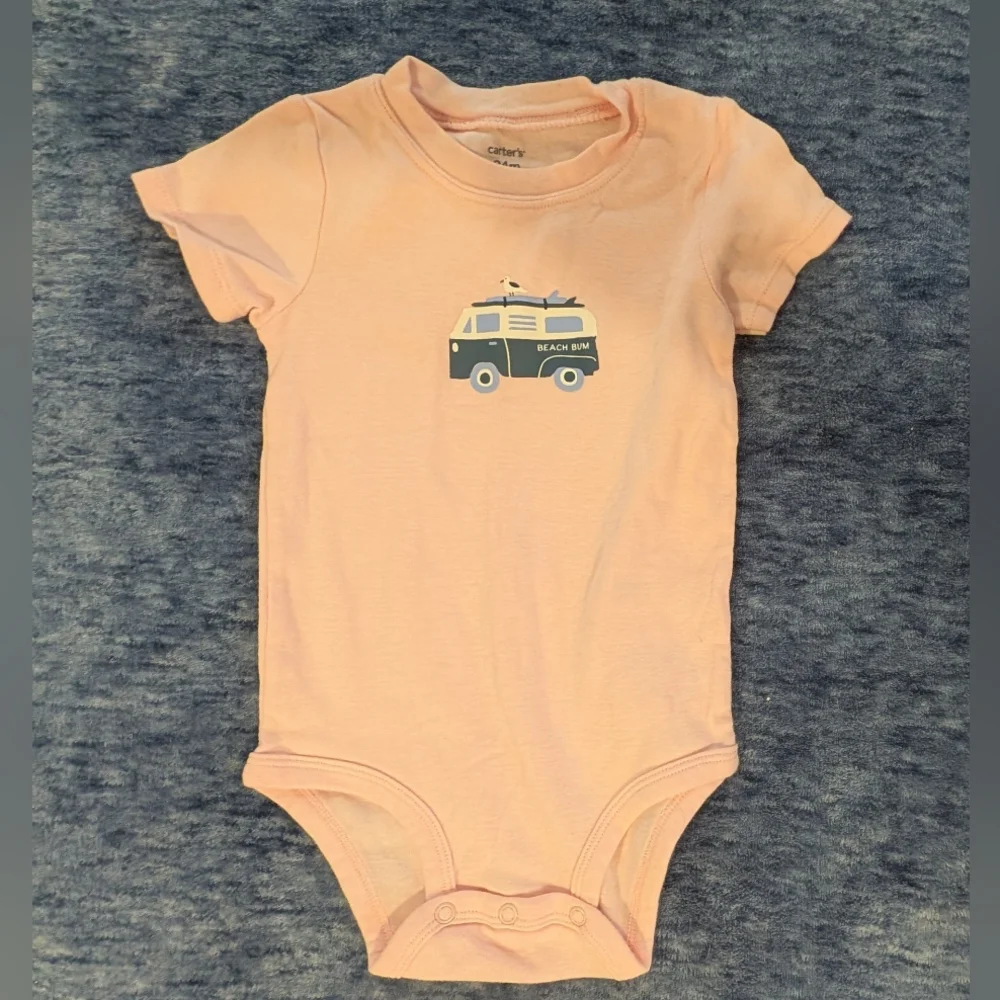 Carter's Pink and Peach Kids One Pieces Set